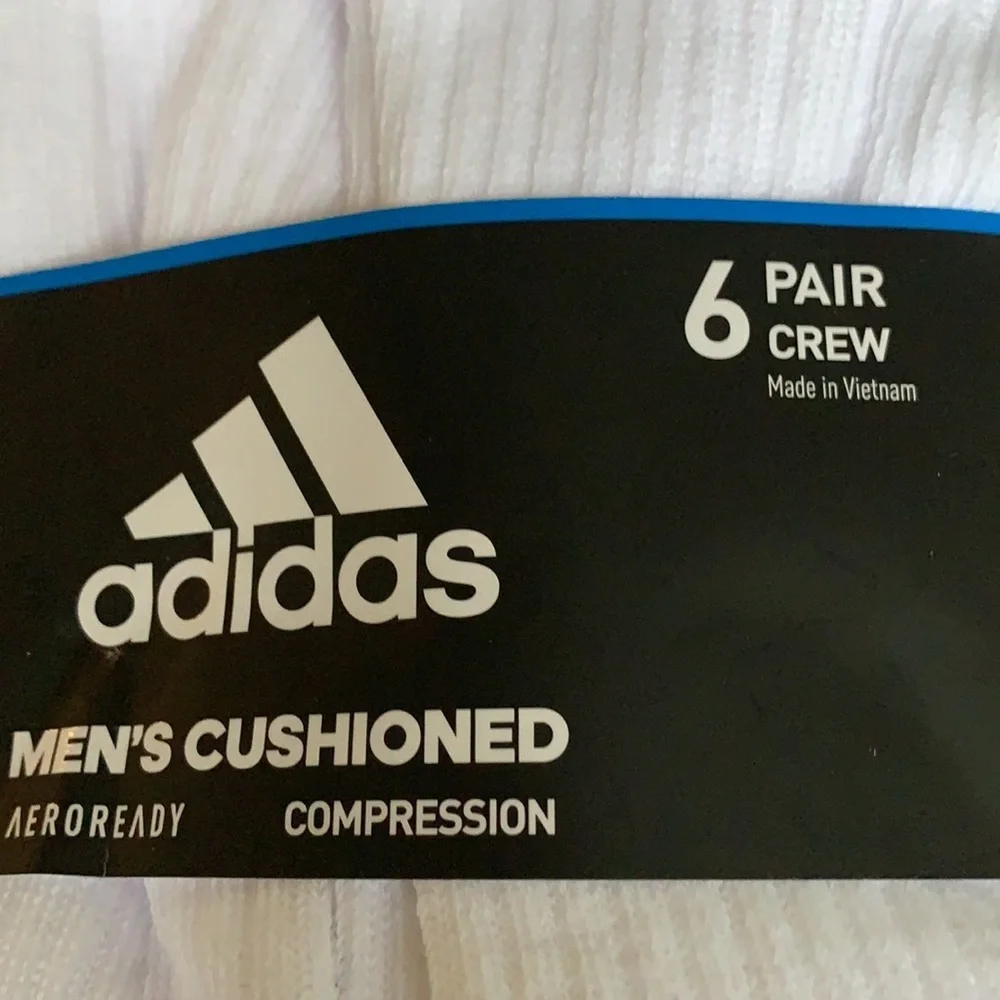 6 pairs socks set Adidas Men’s Cushioned Crew